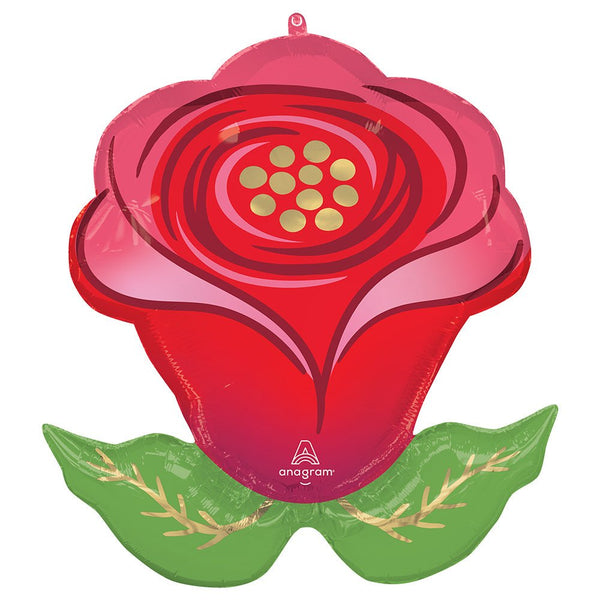 30 inch SENDING FLOWERS ROSE - LA Balloons