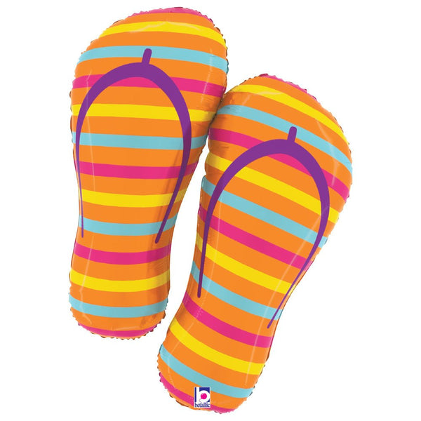 30 inch SUMMER FLIP FLOPS - LA Balloons