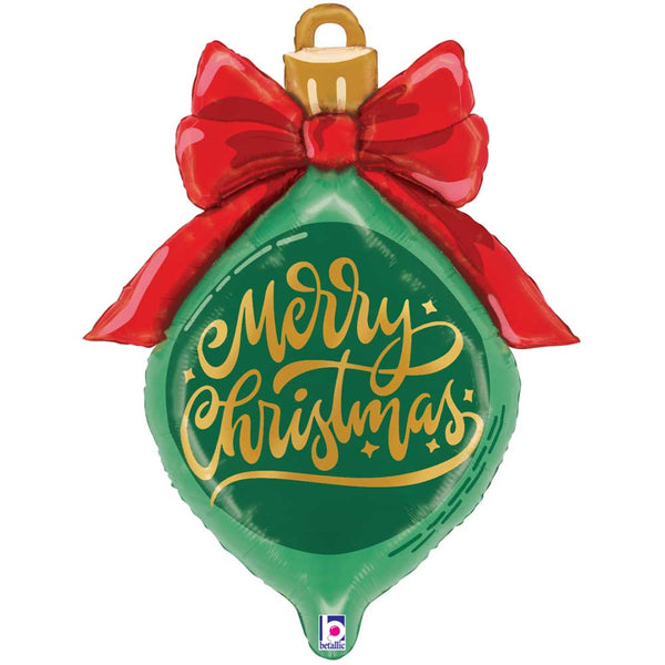 31 inch SATIN CHRISTMAS ORNAMENT - LA Balloons