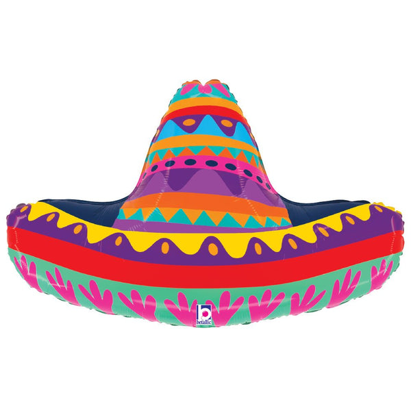 32 inch FESTIVE SOMBRERO - LA Balloons