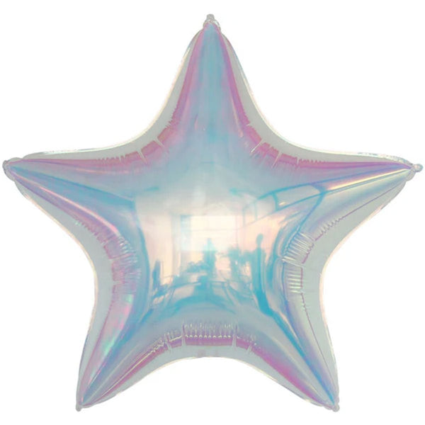 32 inch IRIDESCENT STAR - LA Balloons