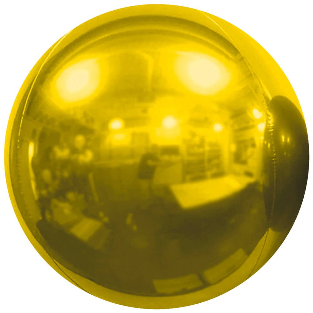 32 inch MIRROR BALLOON - BRIGHT GOLD
