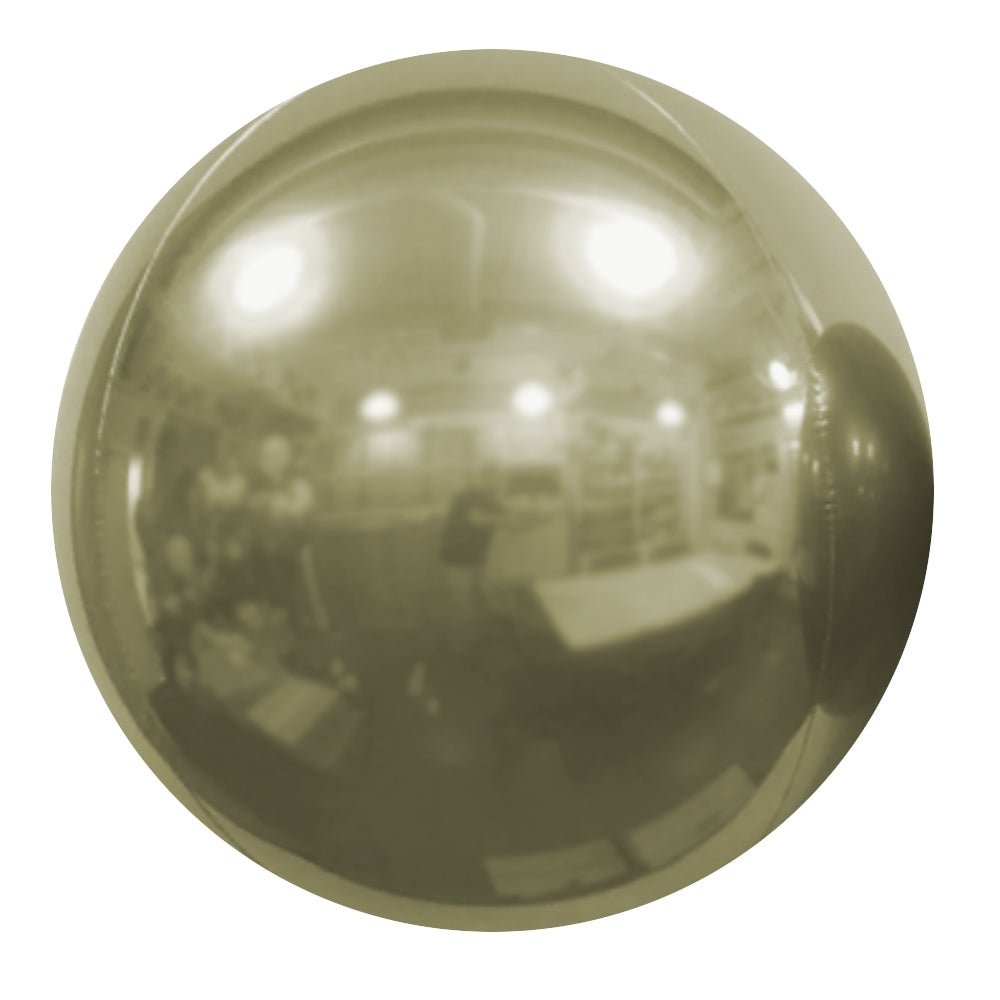 32 inch MIRROR BALLOON - WHITE GOLD