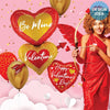 33 inch BE MINE VALENTINE HEART ARROW - LA Balloons