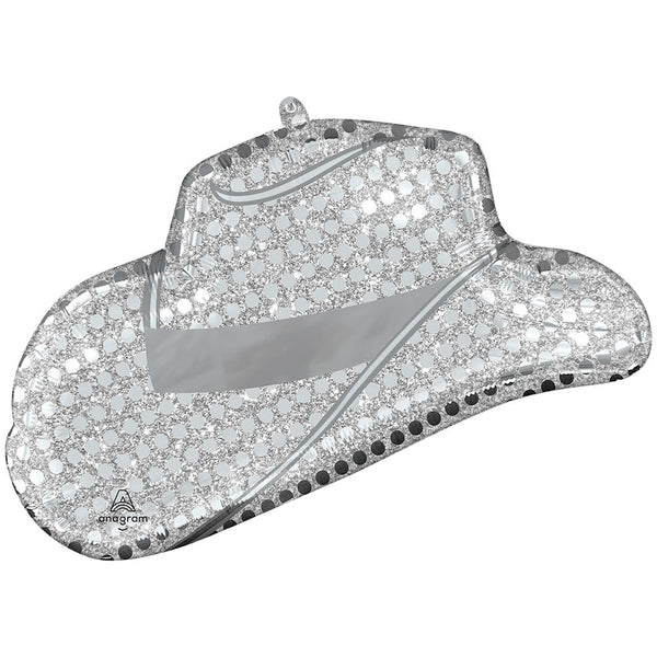 33 inch DISCO WESTERN HAT - LA Balloons