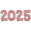 34 inch 2025 - ANAGRAM NUMBERS KIT - LA Balloons