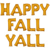 34 inch HAPPY FALL YALL - ANAGRAM LETTERS KIT - LA Balloons