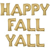 34 inch HAPPY FALL YALL - ANAGRAM LETTERS KIT - LA Balloons