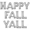 34 inch HAPPY FALL YALL - ANAGRAM LETTERS KIT - LA Balloons