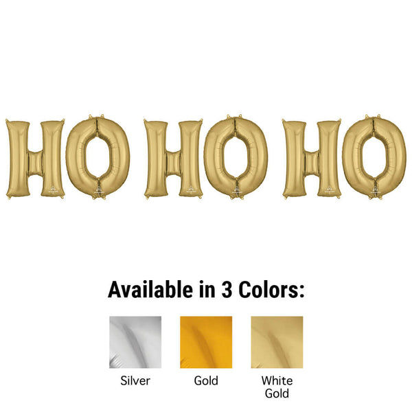 34 inch HO HO HO - ANAGRAM LETTERS KIT - LA Balloons