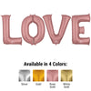 34 inch LOVE - ANAGRAM LETTERS KIT - LA Balloons
