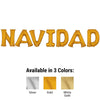 34 inch NAVIDAD - ANAGRAM LETTERS KIT - LA Balloons