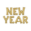 34 inch NEW YEAR - ANAGRAM LETTERS KIT - LA Balloons