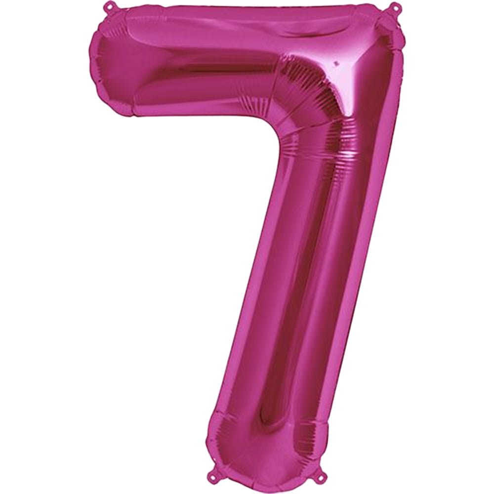 34 inch NUMBER 7 - KALEIDOSCOPE - PINK