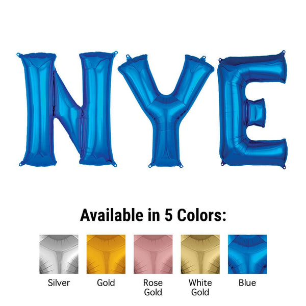 34 inch NYE - ANAGRAM LETTERS KIT - LA Balloons