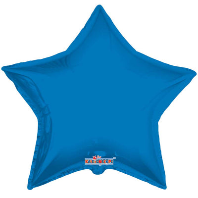 Kaleidoscope 36 inch STAR - ROYAL BLUE Foil Balloon 34016-36S-K-P