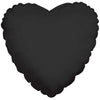 Kaleidoscope 18 inch HEART - BLACK Foil Balloon 34107-18F-K-U