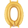 Betallic 14 inch NUMBER 0 - GOLD MEGALOON Foil Balloon 34840GP-B-P