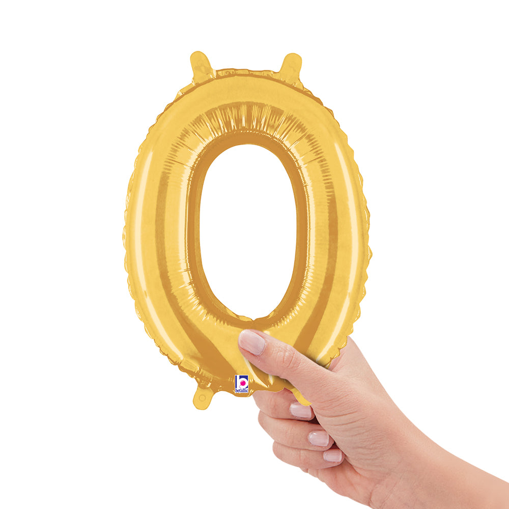 14 inch NUMBER 0 - GOLD MEGALOON