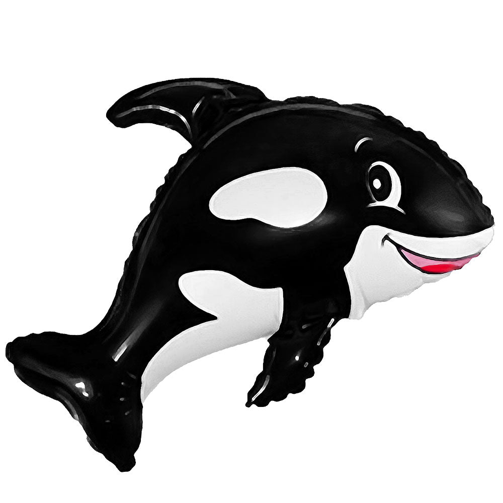 35 inch FRIENDLY WHALE - BLACK