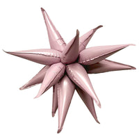 Burst Party 12 inch PINK MINI STARBURST (AIR-FILL ONLY) Foil Balloon 35628-BPC-U