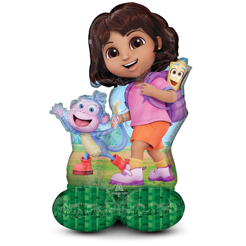 36in Anagram Dora The Explorer Airloonz Foil Balloon 48529 - LA Balloons