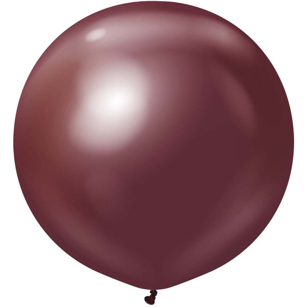 36 inch KALISAN MIRROR BURGUNDY - LA Balloons