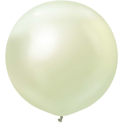 36 inch KALISAN MIRROR GREEN GOLD - LA Balloons
