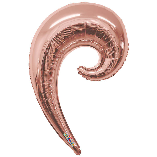 36 inch KURLY WAVE - ROSE GOLD - LA Balloons