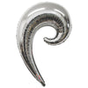 36 inch KURLY WAVE - SILVER - LA Balloons