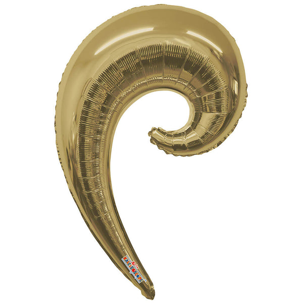 36 inch KURLY WAVE - WHITE GOLD - LA Balloons