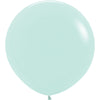 36 inch SEMPERTEX PASTEL MATTE GREEN - LA Balloons