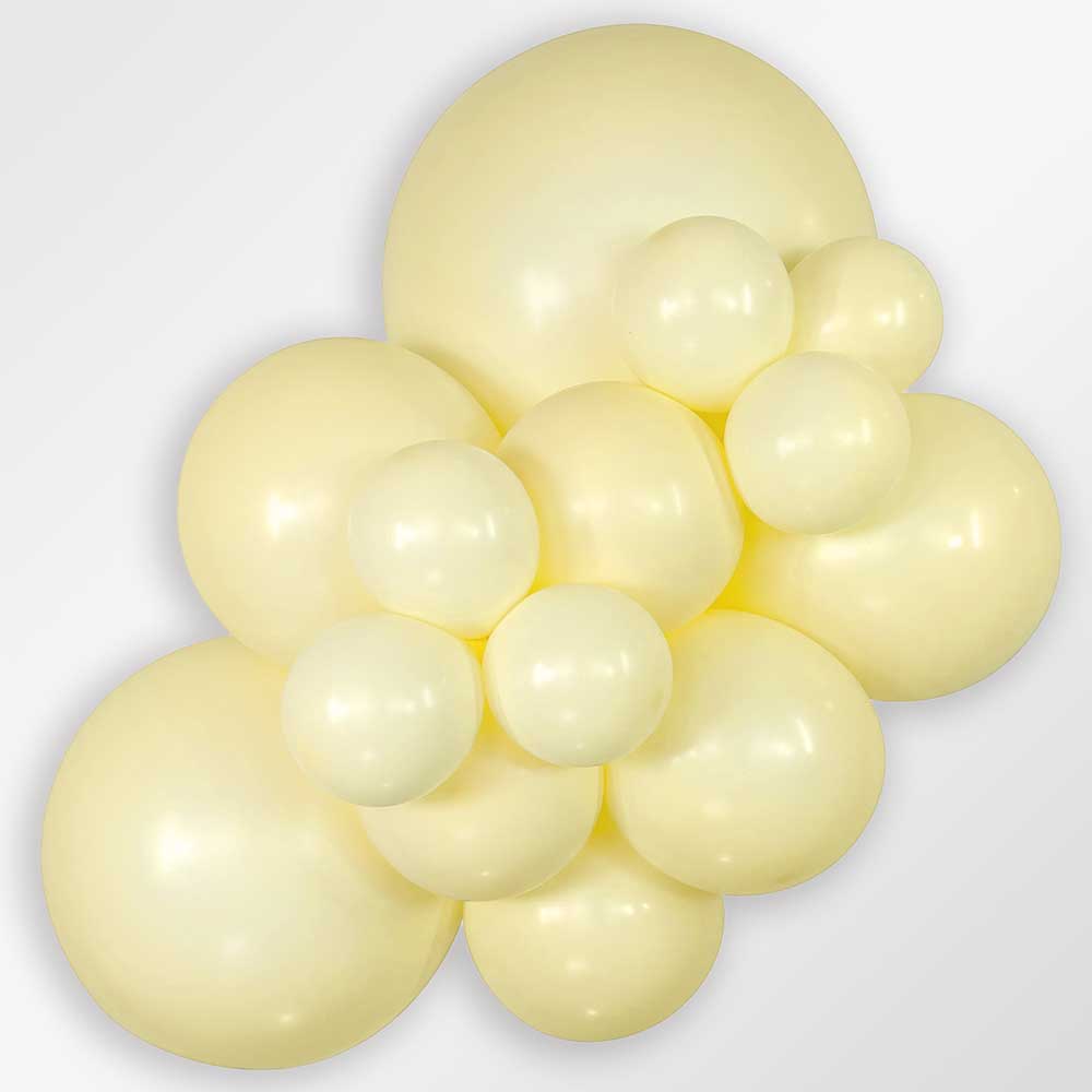36 inch SEMPERTEX PASTEL MATTE YELLOW - LA Balloons