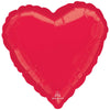 Anagram 28 inch HEART - METALLIC RED Foil Balloon 36137-02-A-U