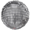 Kaleidoscope 18 inch DISCO BALL PLATA Foil Balloon 36201-18F-K-U