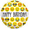 18 inch EMOJI BIRTHDAY