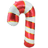 37 inch CANDY CANE - RED & WHITE - LA Balloons