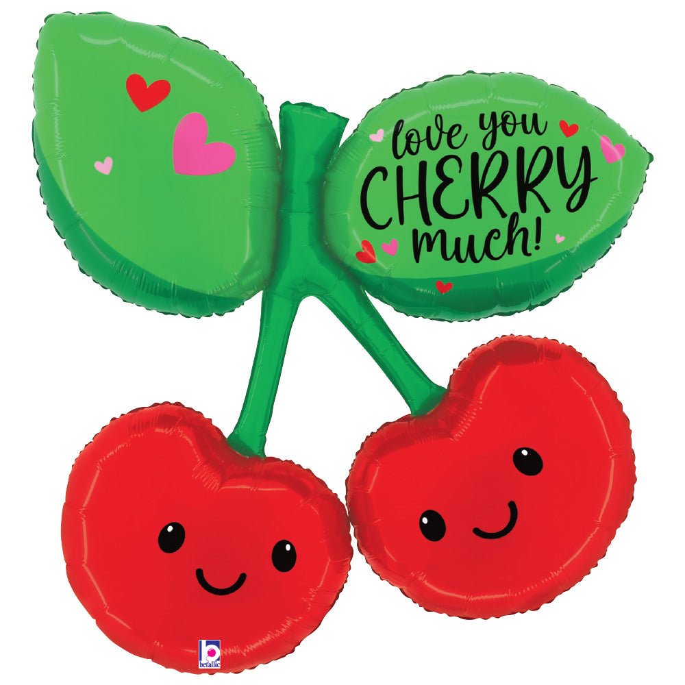 37 inch LOVE YOU CHERRY MUCH CHERRIES