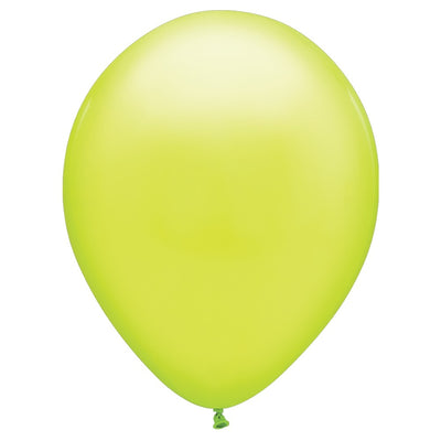 Qualatex 11 inch QUALATEX CHARTREUSE GREEN Latex Balloons 38358-Q