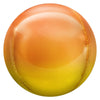 3D SPHERE - METALLIC OMBRE YELLOW & ORANGE - LA Balloons