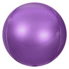 3D SPHERE - METALLIC PURPLE - LA Balloons