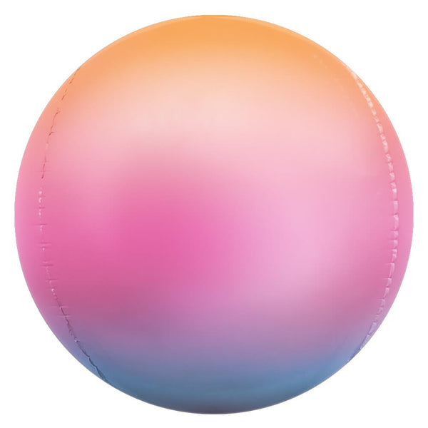 3D SPHERE - SATIN OMBRE LILAC PURPLE & PEACH - LA Balloons