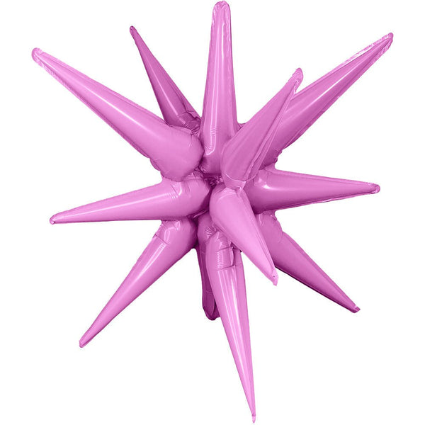 3D STAR - BURST ALL - IN - ONE - LILAC PURPLE (AIR - FILL ONLY) - LA Balloons