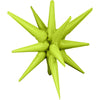 3D STAR - BURST ALL - IN - ONE - LIME GREEN (AIR - FILL ONLY) - LA Balloons