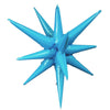 3D STAR - BURST ALL - IN - ONE - METALLIC SKY BLUE (AIR - FILL ONLY) - LA Balloons