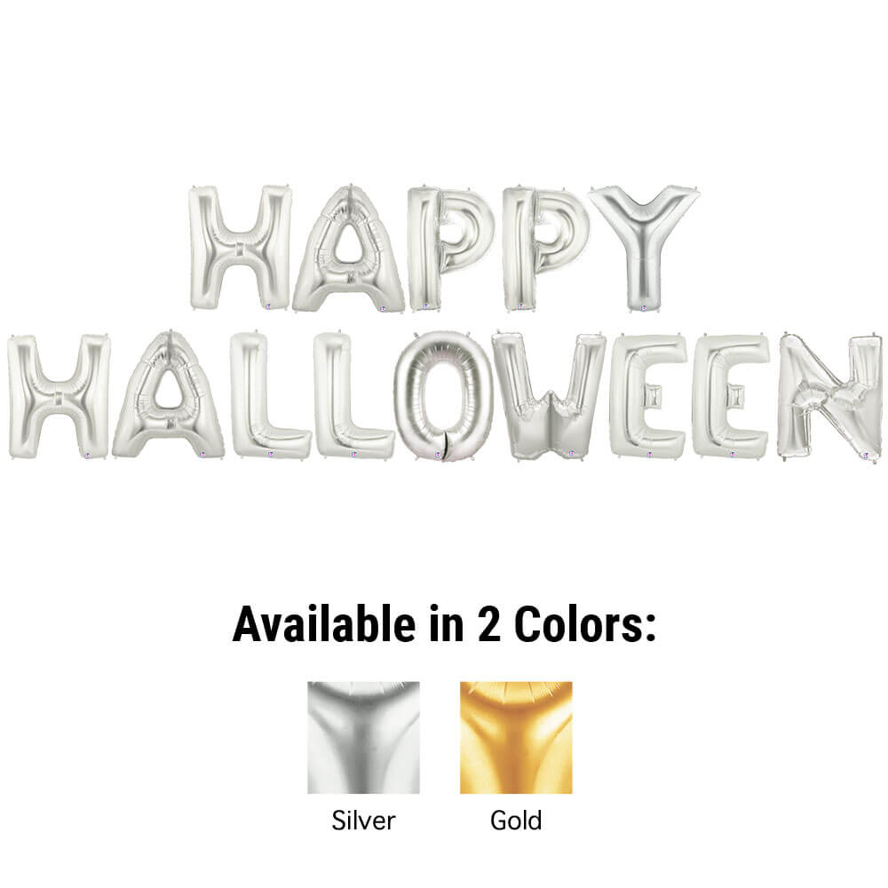 40 inch HAPPY HALLOWEEN - MEGALOON LETTERS KIT