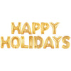 40 inch HAPPY HOLIDAYS - MEGALOON LETTERS KIT - LA Balloons
