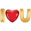 40 inch I (HEART) U - MEGALOON LETTERS KIT - LA Balloons