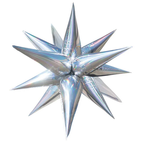 40 inch IRIDESCENT STARBURST (AIR - FILL ONLY) - LA Balloons