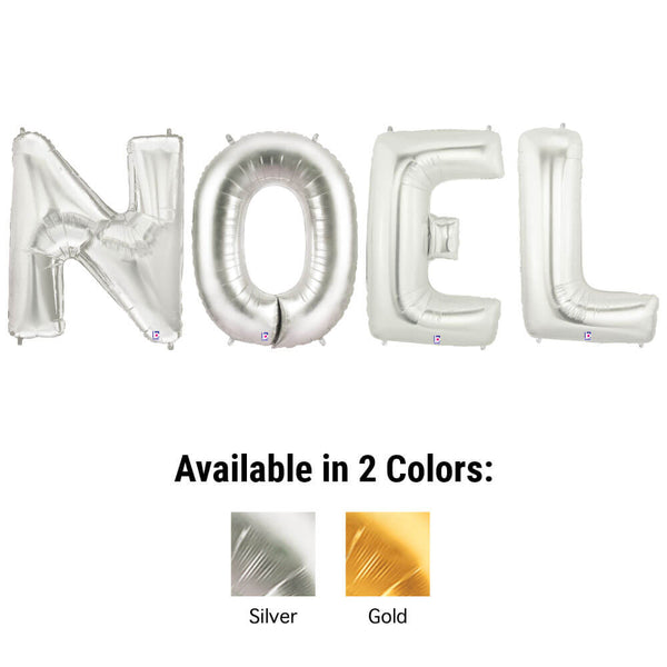 40 inch NOEL - MEGALOON LETTERS KIT - LA Balloons